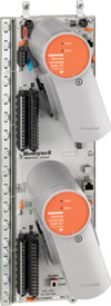 Figure 4. Honeywell’s high density 32-channel Remote Universal I/O Module in redundant configuration